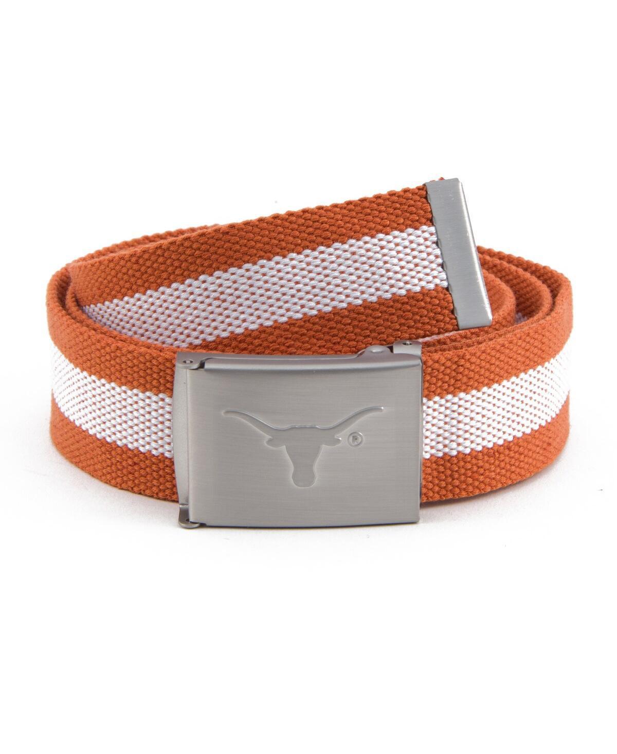 Mens Texas Longhorns Fabric Belt Product Image