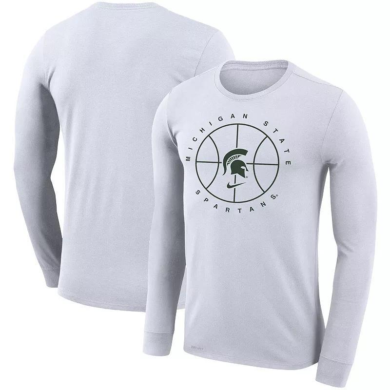 Mens Nike Michigan State Spartans Basketball Icon Legend Performance Long Sleeve T-Shirt Product Image