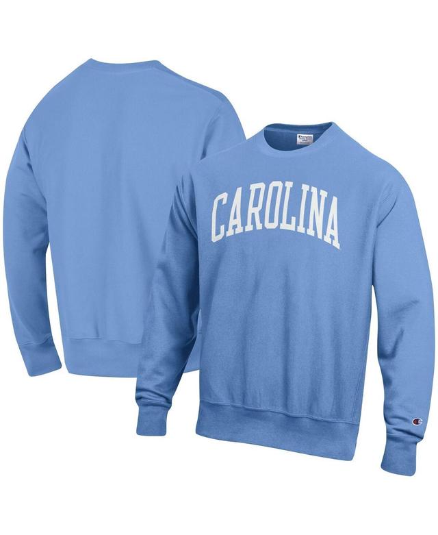 Mens Champion Carolina Blue North Carolina Tar Heels Arch Reverse Weave Pullover Sweatshirt Product Image