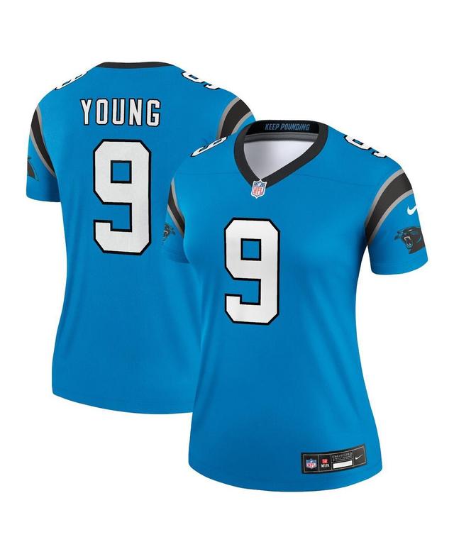 Nike Womens Bryce Young Carolina Panthers Legend Jersey - Blue Product Image