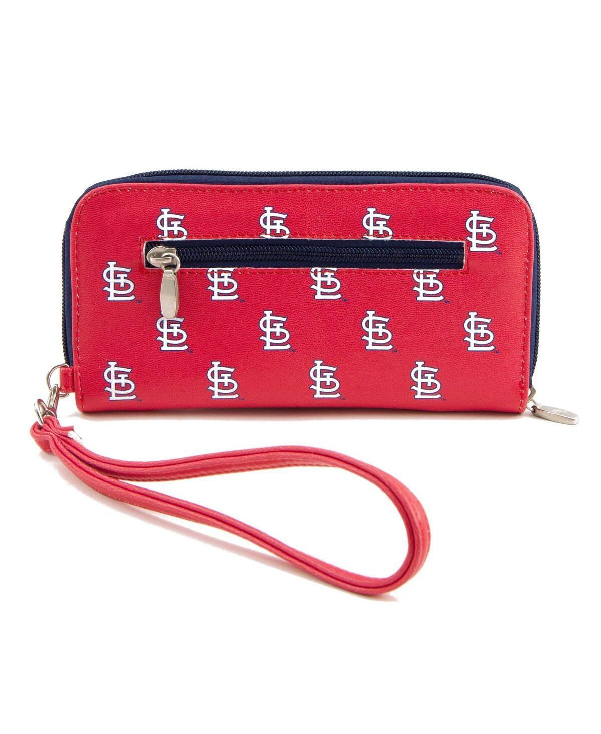 Womens St. Louis Cardinals Zip-Around Wristlet Wallet Product Image