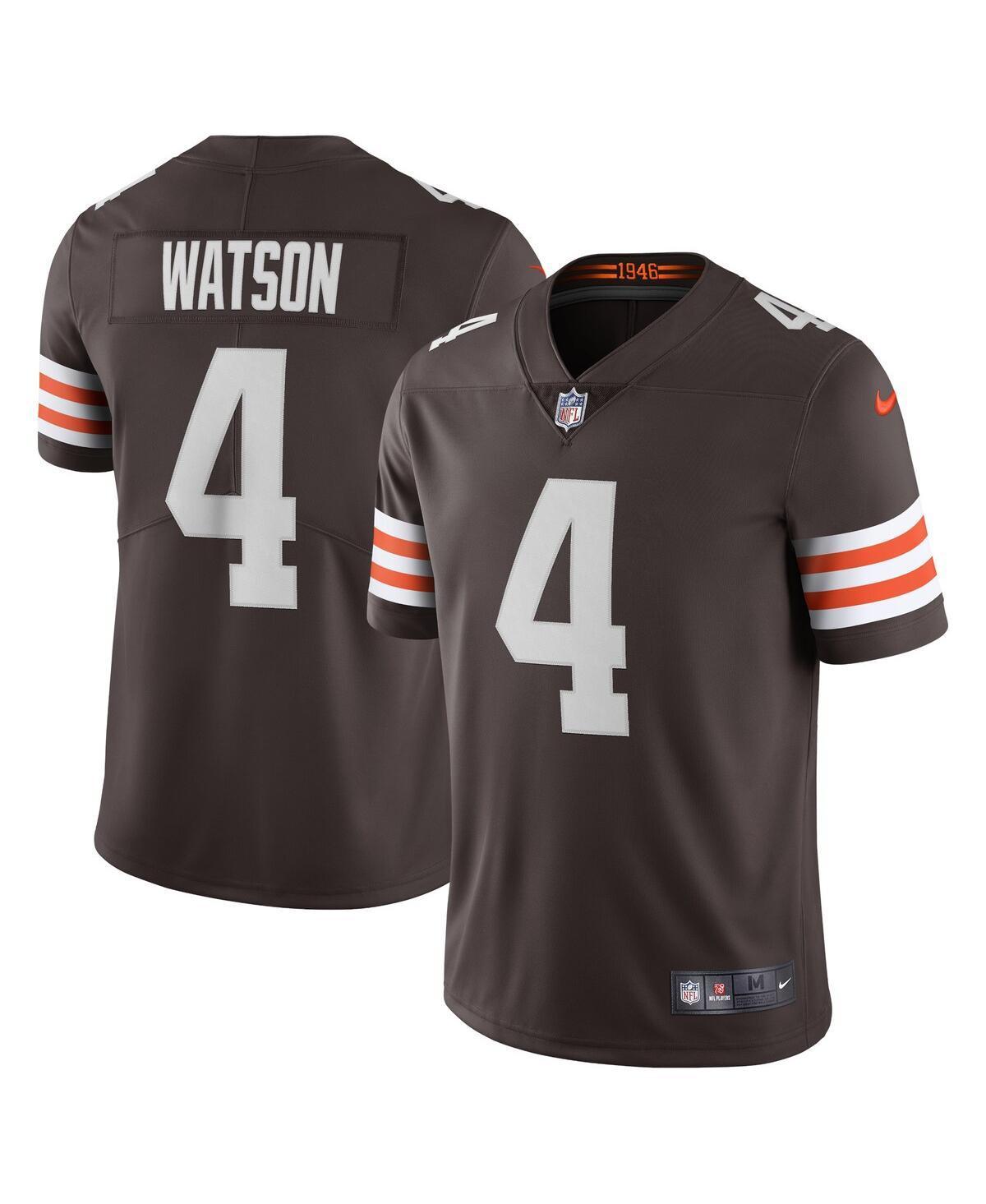 Mens Nike Deshaun Watson Brown Cleveland Browns Vapor Limited Jersey - Brown Product Image