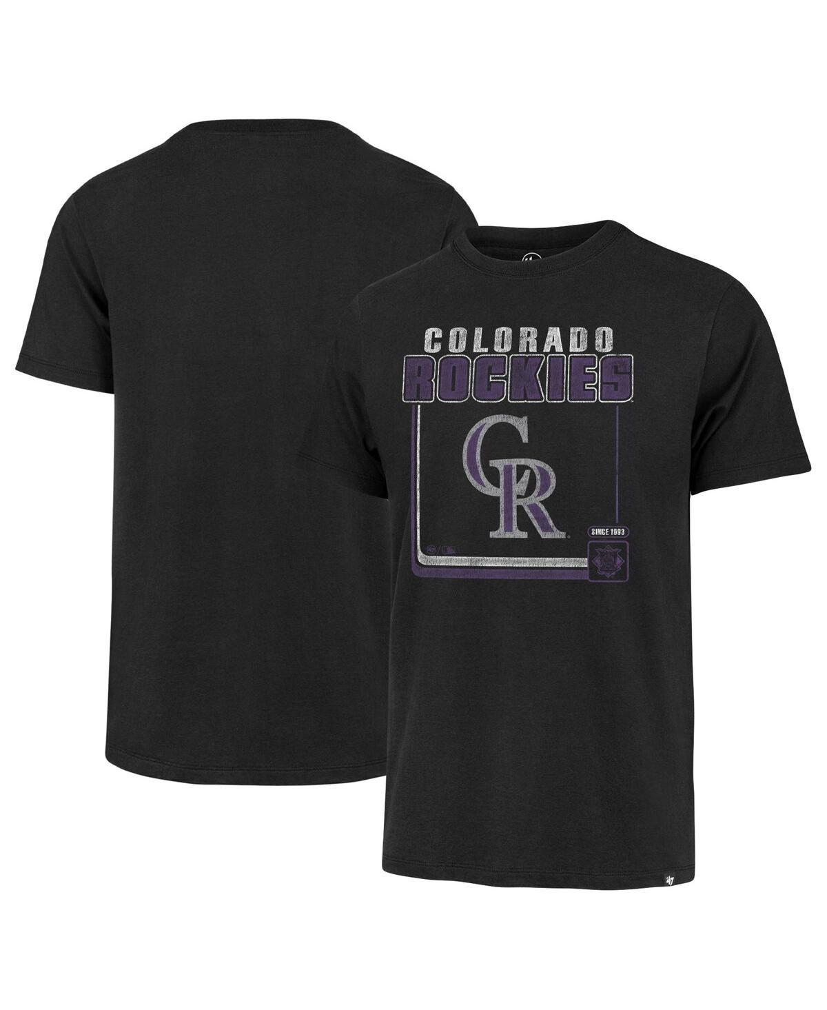 Mens 47 Colorado Rockies Cooperstown Collection Borderline Franklin T-Shirt Product Image