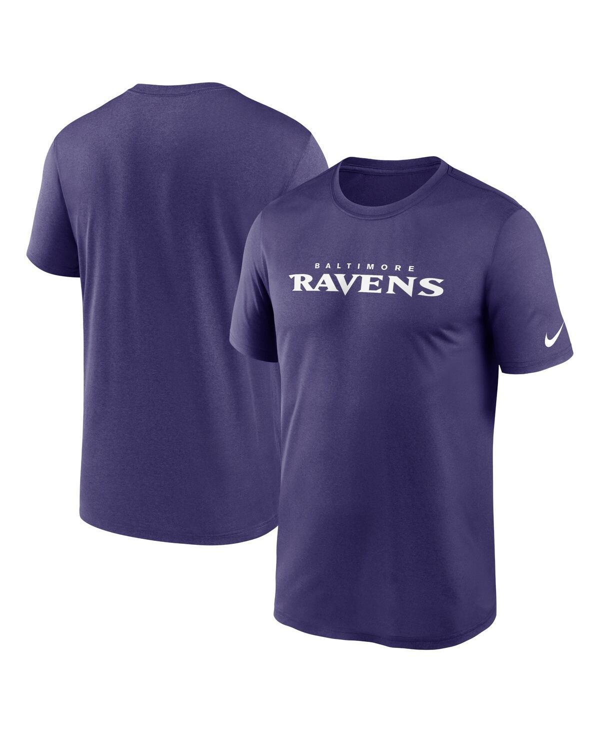 Mens Nike Baltimore Ravens Legend Wordmark Performance T-Shirt Product Image