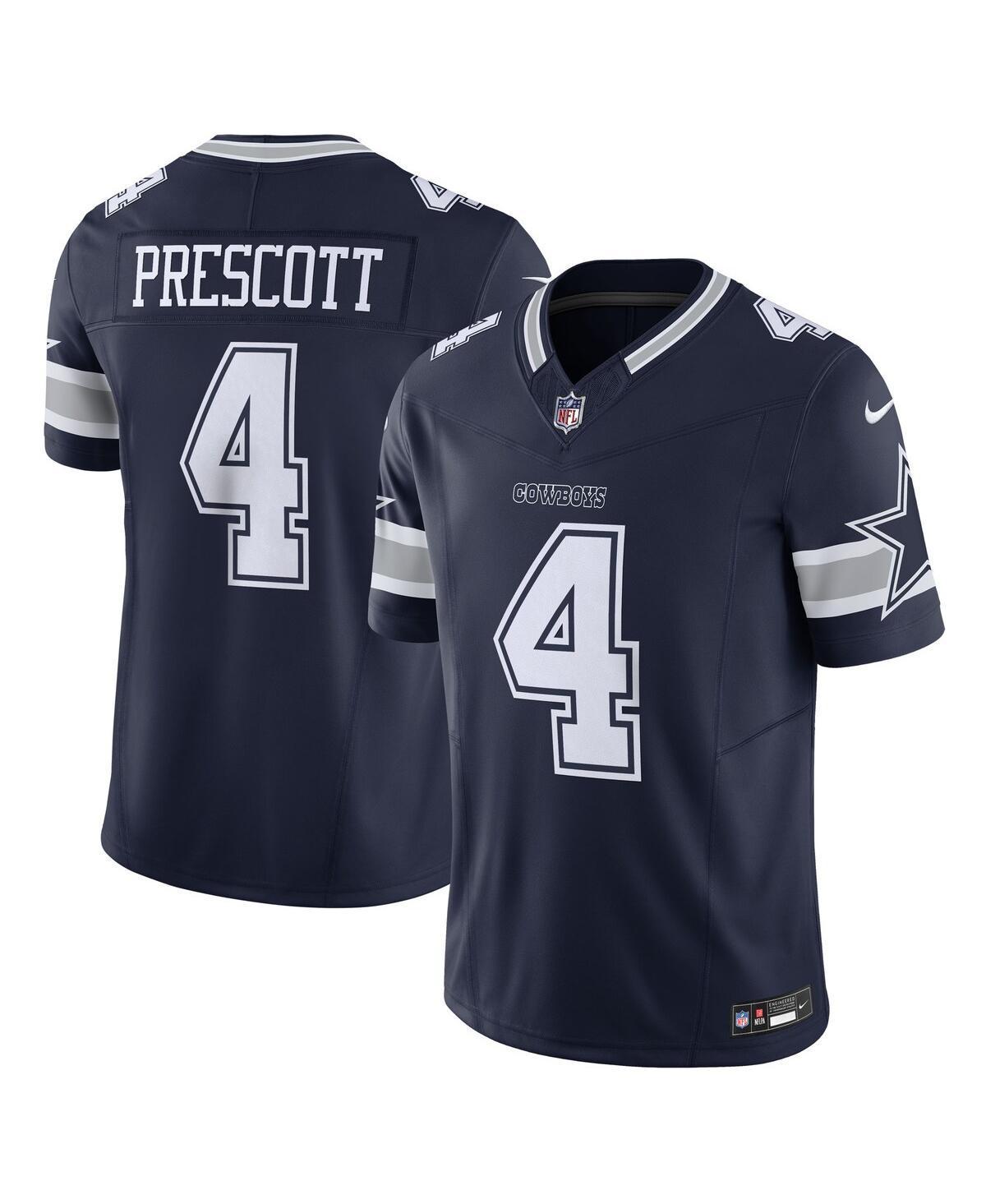 Nike Mens Dak Prescott Dallas Cowboys Vapor F.u.s.e. Limited Jersey - Navy Product Image