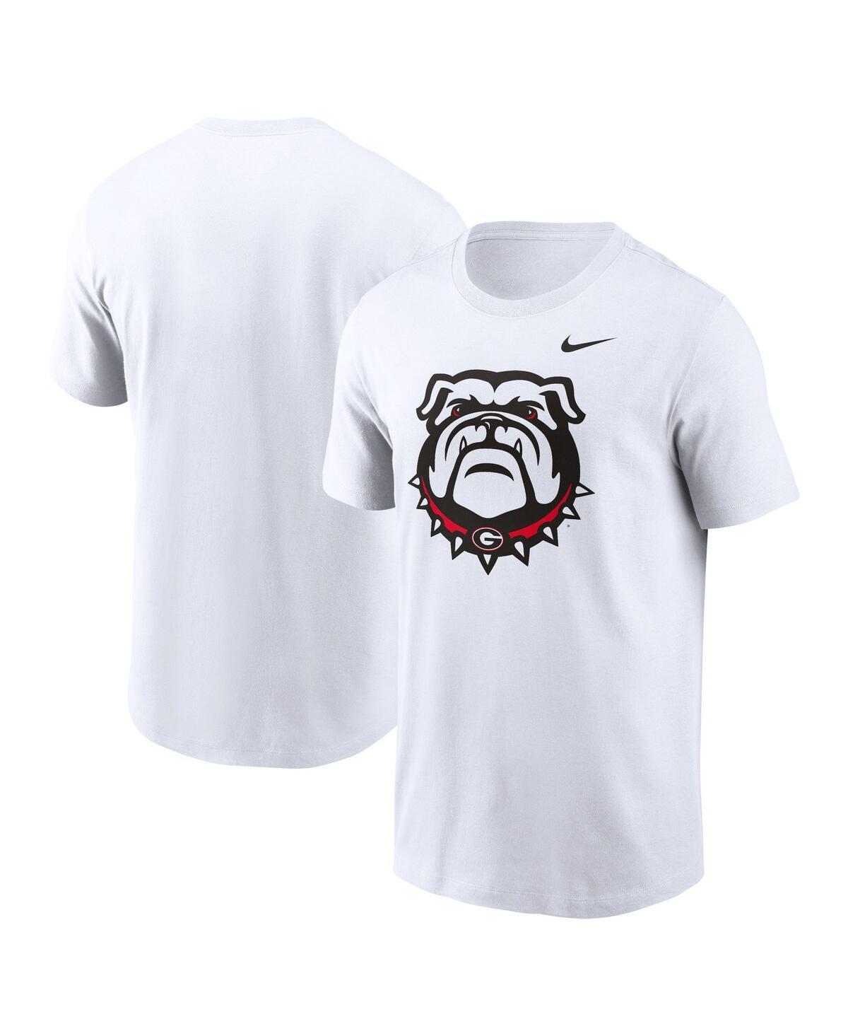 Nike Mens White Georgia Bulldogs Primetime Evergreen Alternate Logo T-Shirt Product Image