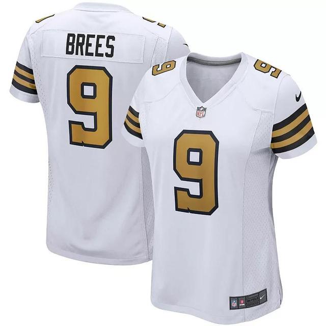 Womens Nike Drew Brees New Orleans Saints Alternate Game Jersey Product Image