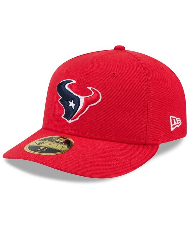 Mens New Era Houston Texans Omaha Low Profile 59FIFTY Fitted Hat Product Image