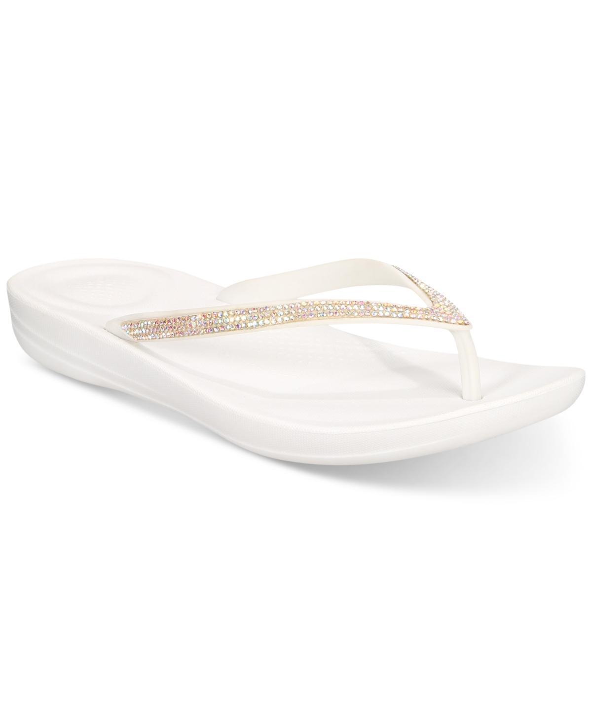 FitFlop Womens Iqushion Sparkle Flip-Flop Sandal Product Image