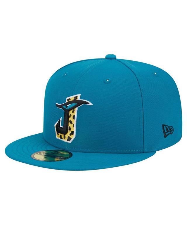 Mens New Era Teal Jacksonville Jaguars City Originals 59FIFTY Fitted Hat Product Image