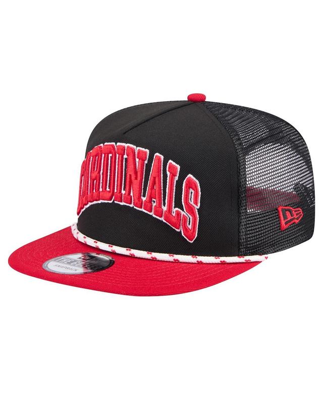 Mens New Era St. Louis Cardinals Throwback Meshback Golfer Hat Product Image