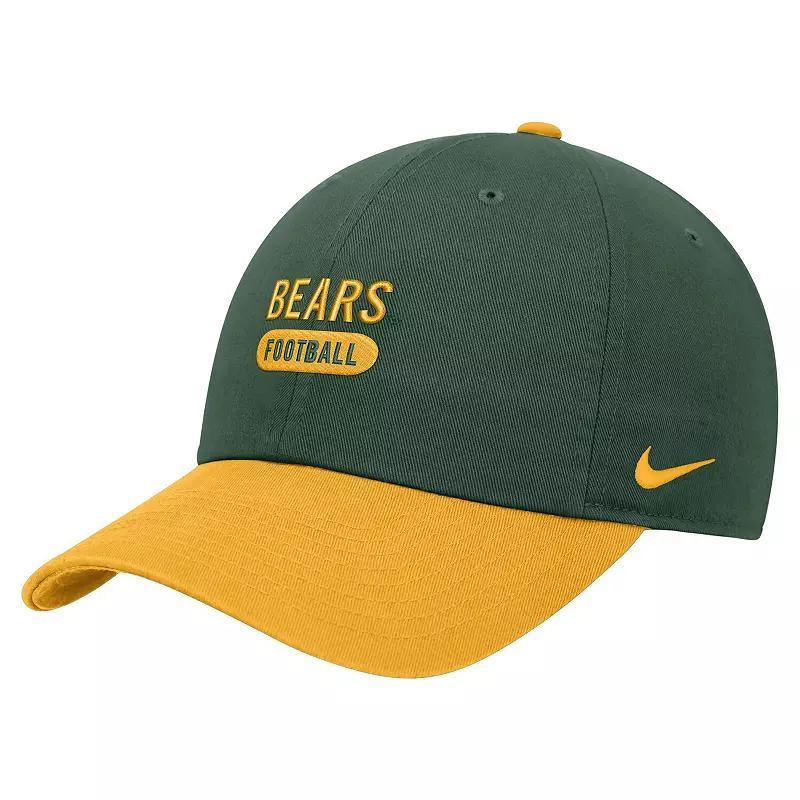 Mens Nike Green Baylor Bears Colorblock Club Adjustable Hat Product Image