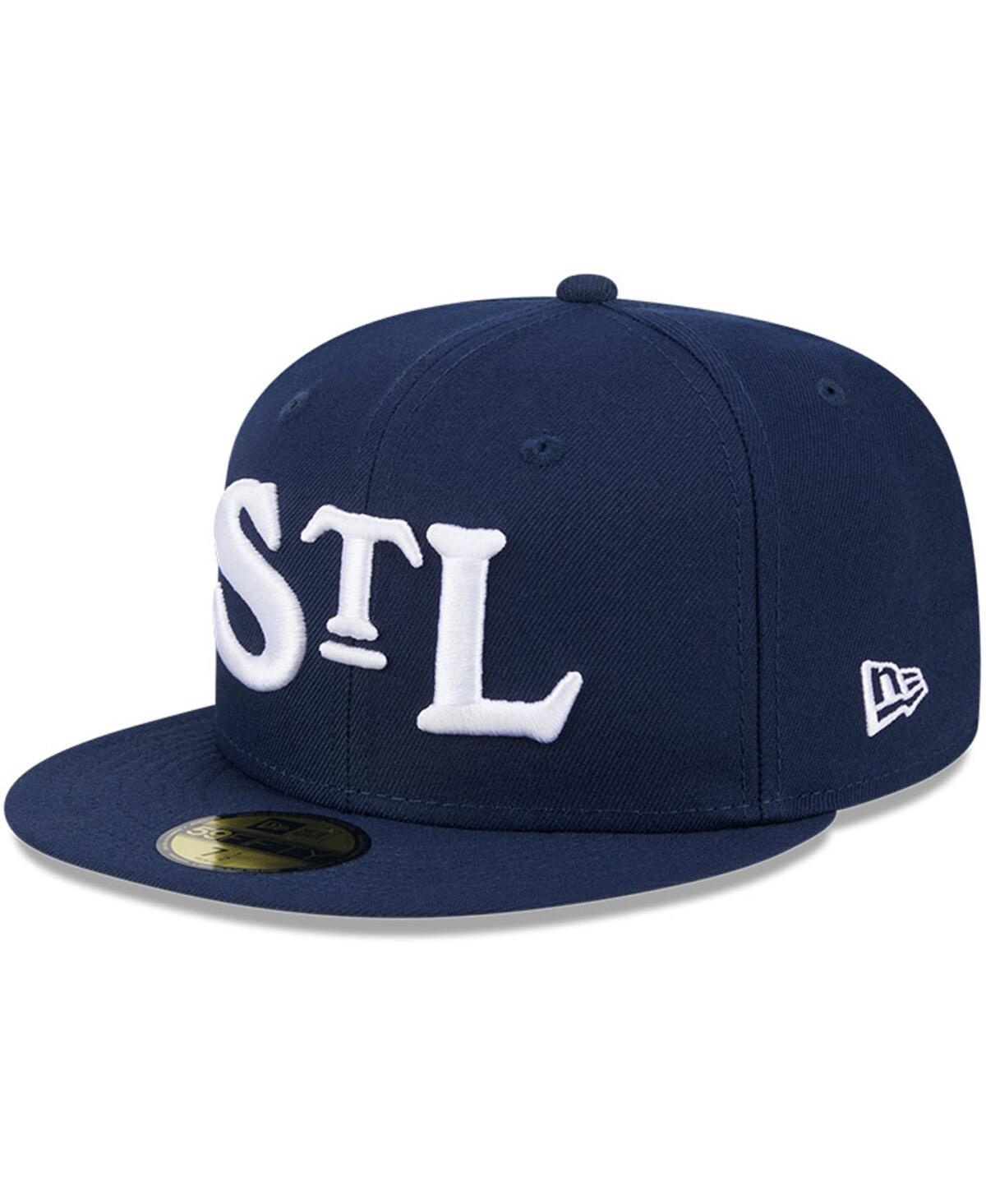 New Era Mens Navy St. Louis Cardinals 2024 Rickwood Classic 59FIFTY Fitted Hat Product Image