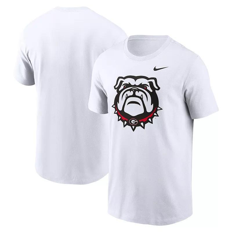 Nike Mens White Georgia Bulldogs Primetime Evergreen Alternate Logo T-Shirt Product Image