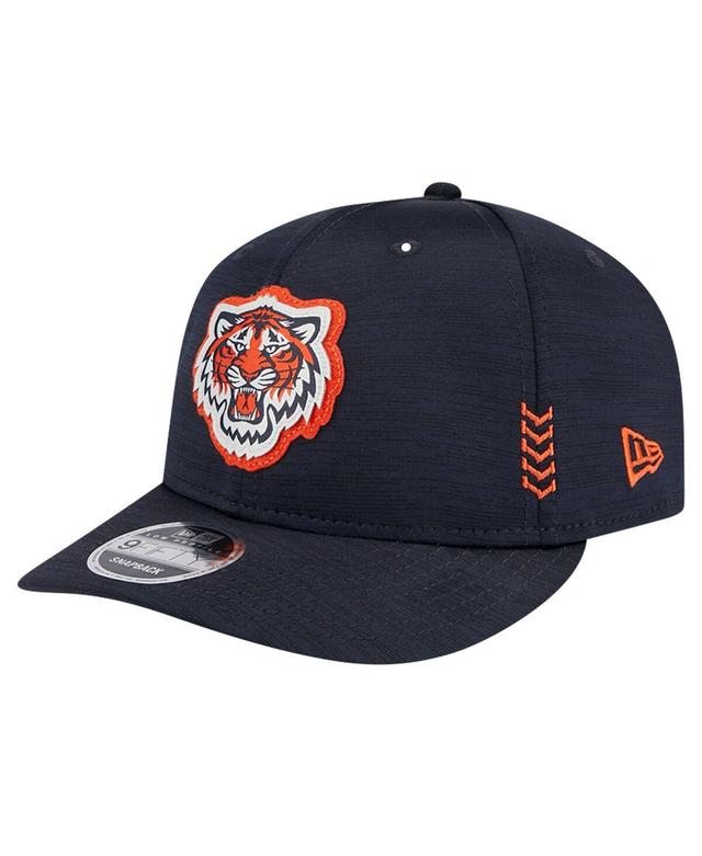 New Era Mens Navy Detroit Tigers 2024 Clubhouse Low Profile 9FIFTY Snapback Hat Product Image