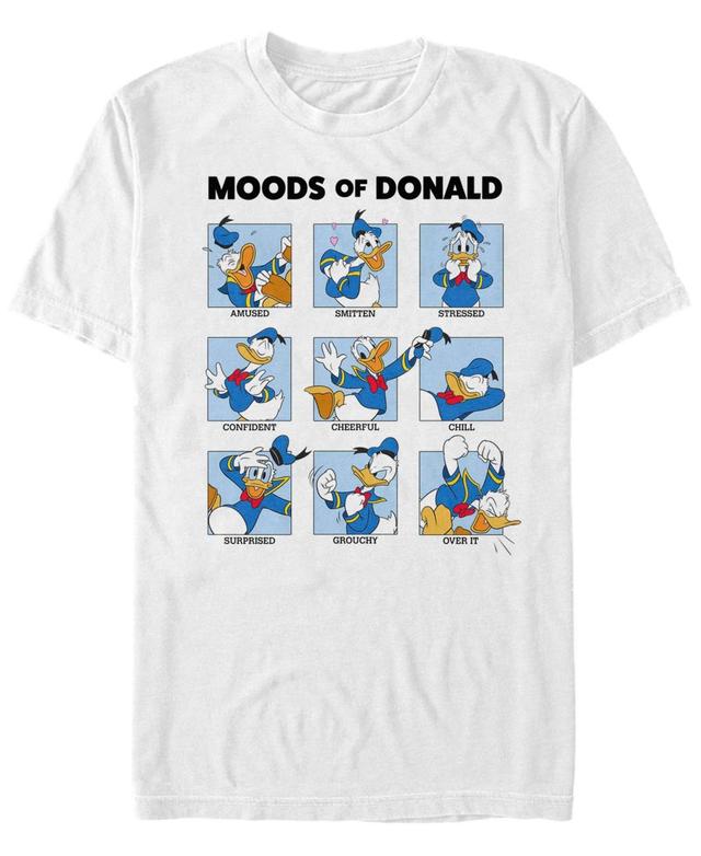 Mens Disney Mickey & Friends Donald Duck Moods Box Up Tee Product Image