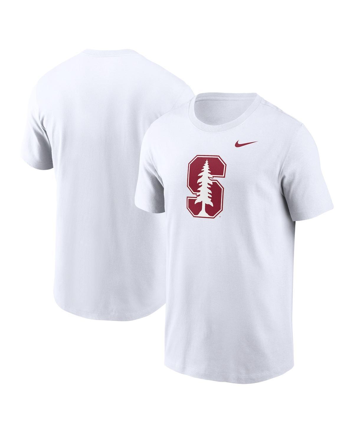 Nike Mens White Stanford Cardinal Primetime Evergreen Logo T-Shirt Product Image