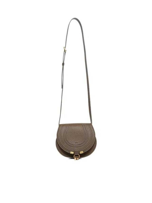 Shoulder Bag In Dark Khaki Product Image