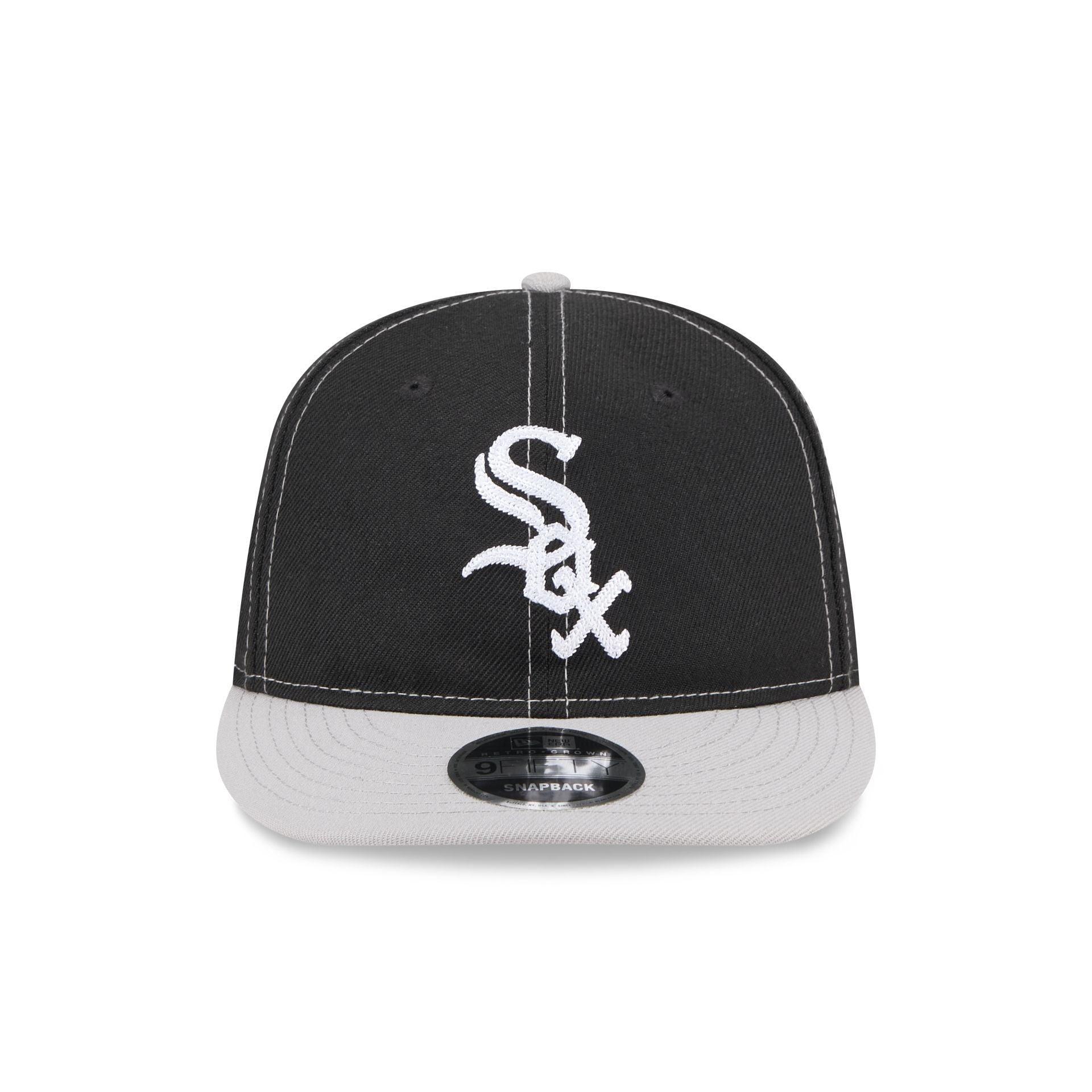 Chicago White Sox Thunder Crown Retro Crown 9FIFTY Snapback Hat Male Product Image