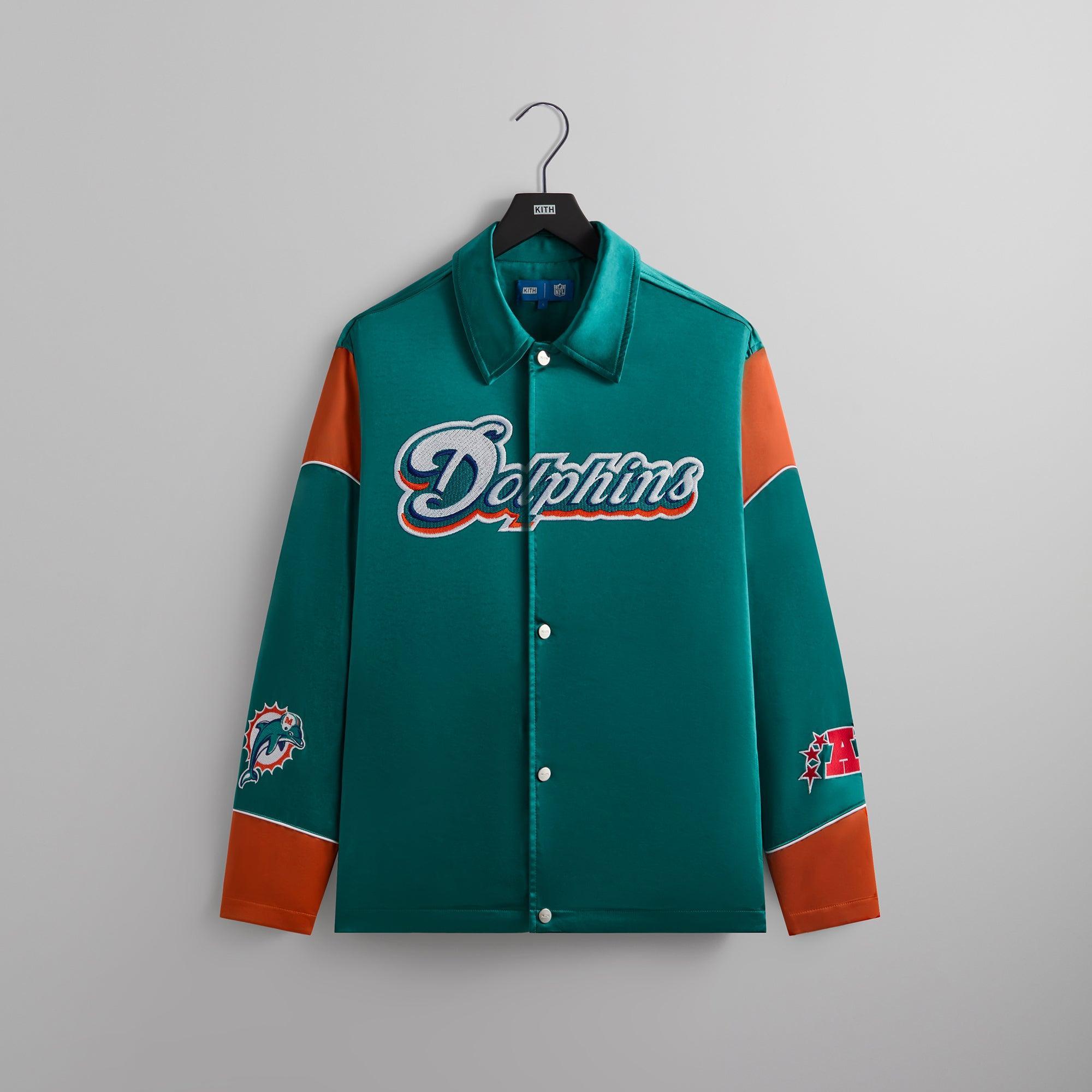 Kith & '47 for the NFL: Dolphins Kieran Coaches Jacket - Center Male Product Image