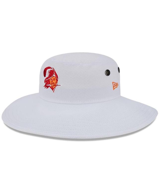 Mens New Era White Tampa Bay Buccaneers 2023 Nfl Training Camp Throwback Panama Bucket Hat Product Image