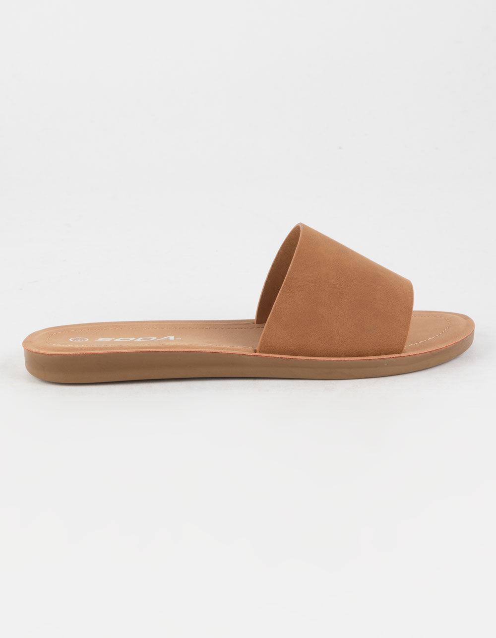 SODA Comfort Womens Slide Sandals Product Image