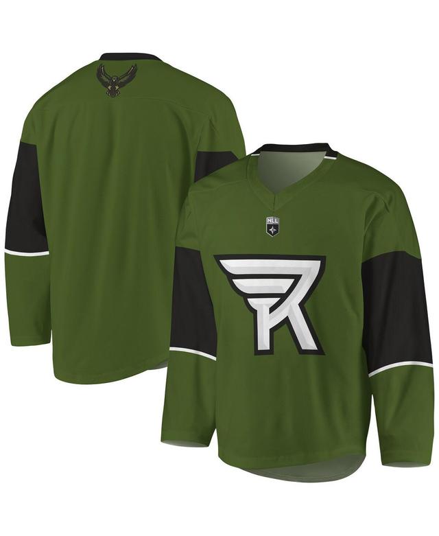 Mens Green, Black Rochester Knighthawks Replica Jersey - Green, Black Product Image