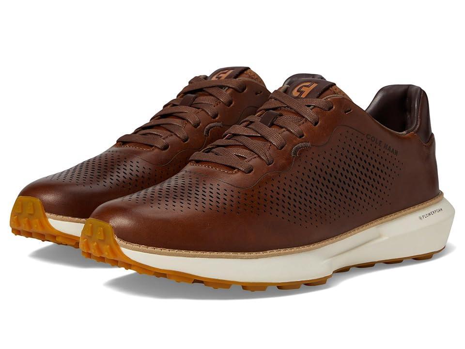 Cole Haan Mens GrandPr Ashland Laser Perf Sneaker - Brown Size 13 Product Image