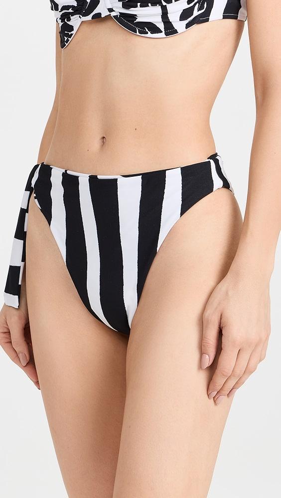 FARM Rio Coconut Reversible Bikini Bottoms | Shopbop Product Image