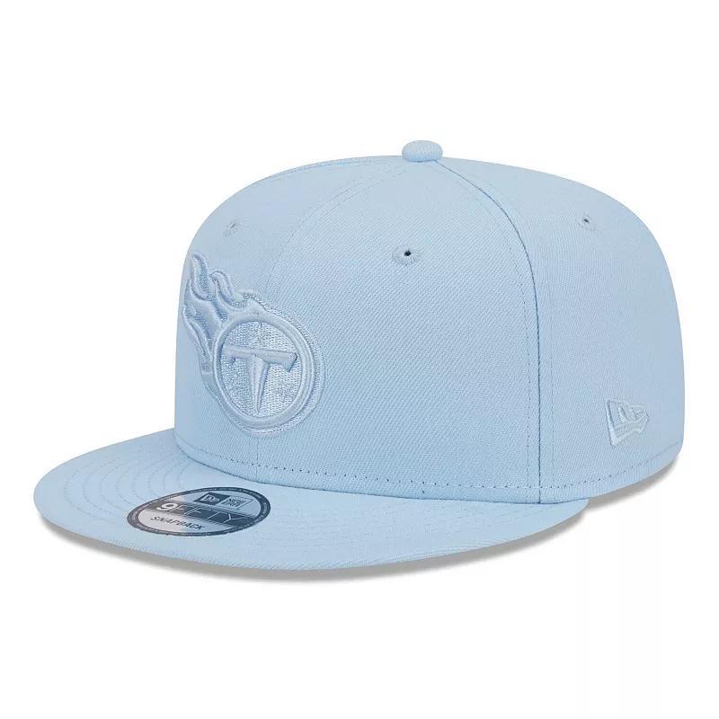 Mens New Era Blue Tennessee Titans Color Pack 9FIFTY Snapback Hat Product Image