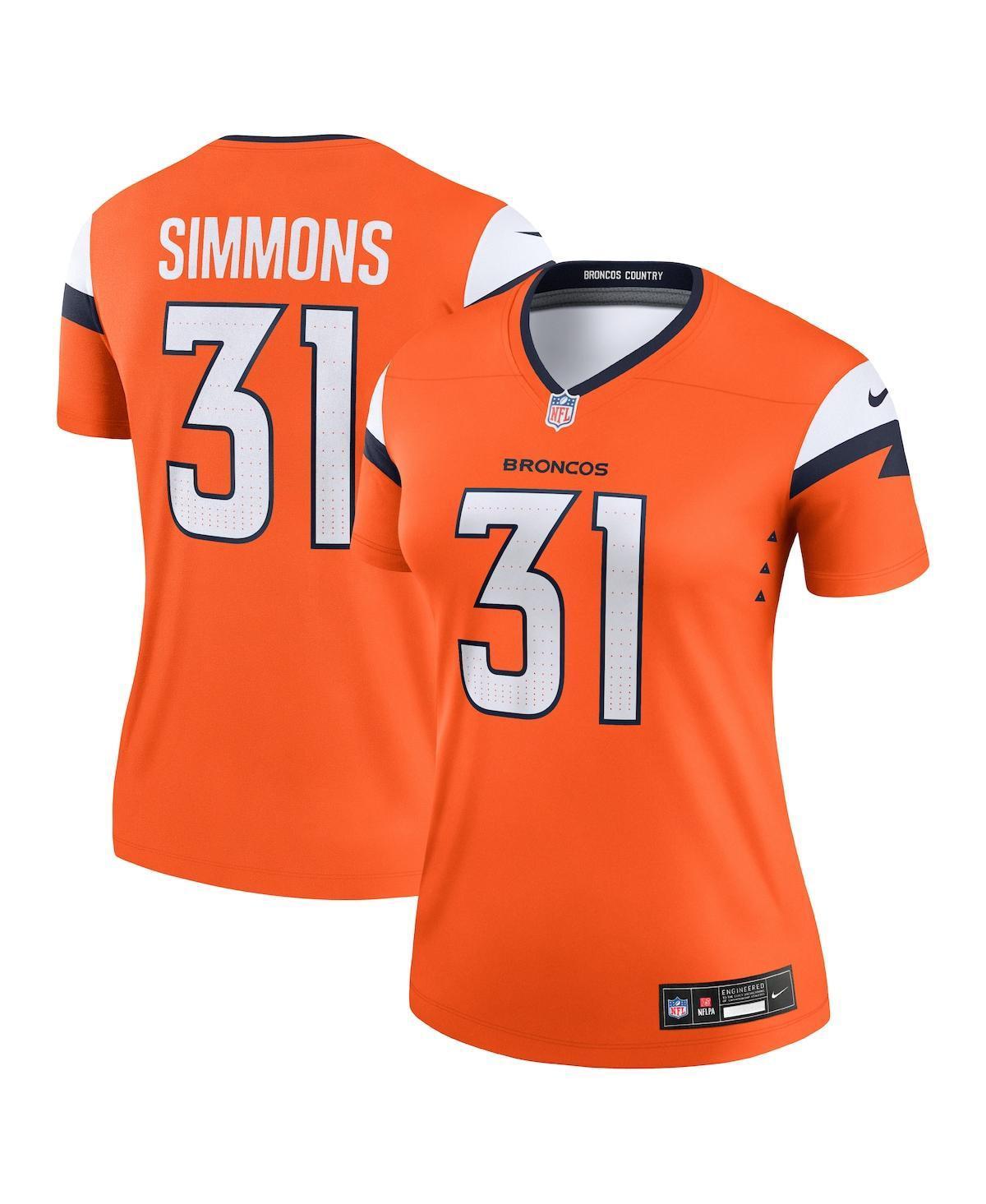 Womens Nike Justin Simmons Denver Broncos Legend Jersey Product Image