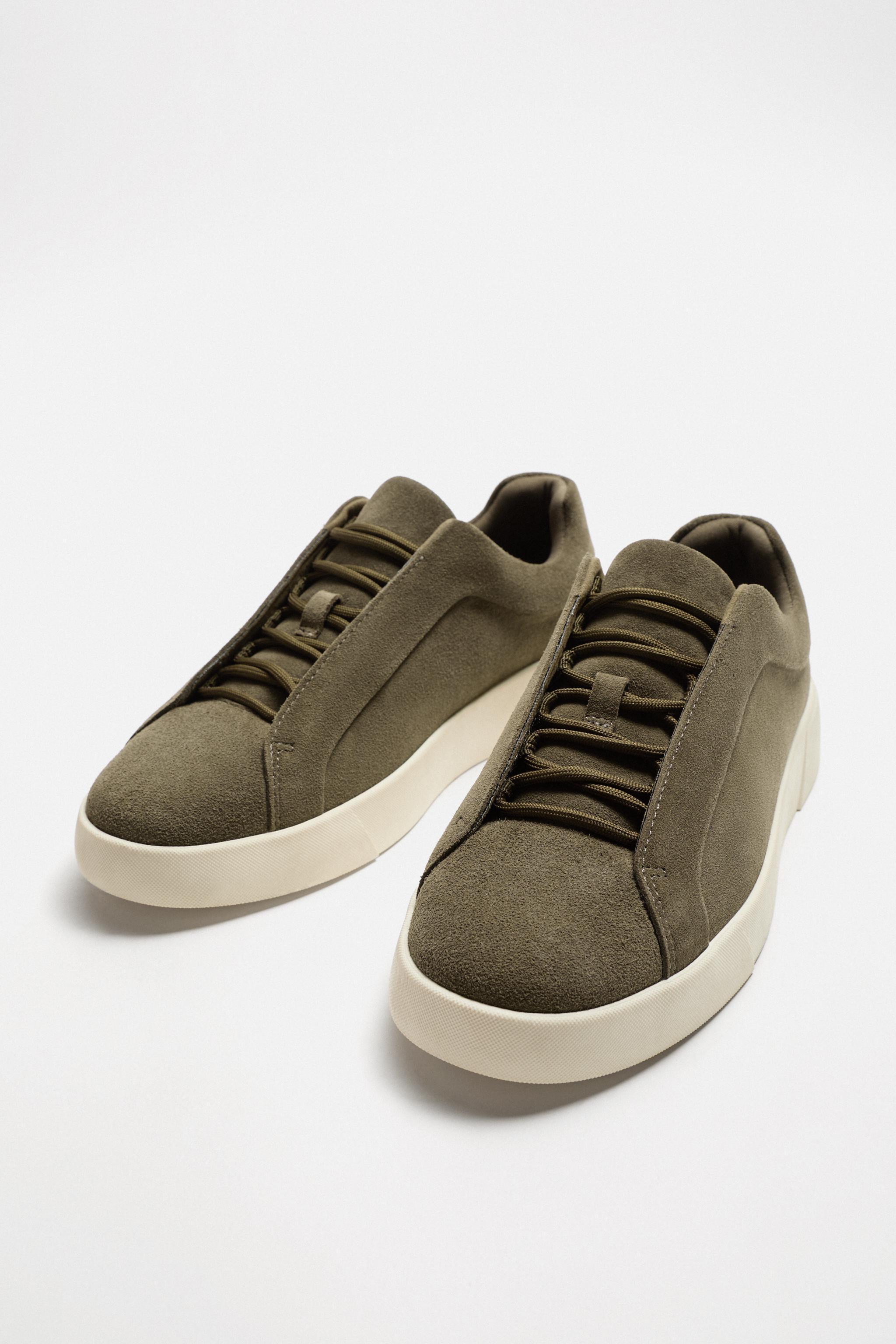 LEATHER SNEAKERS Product Image