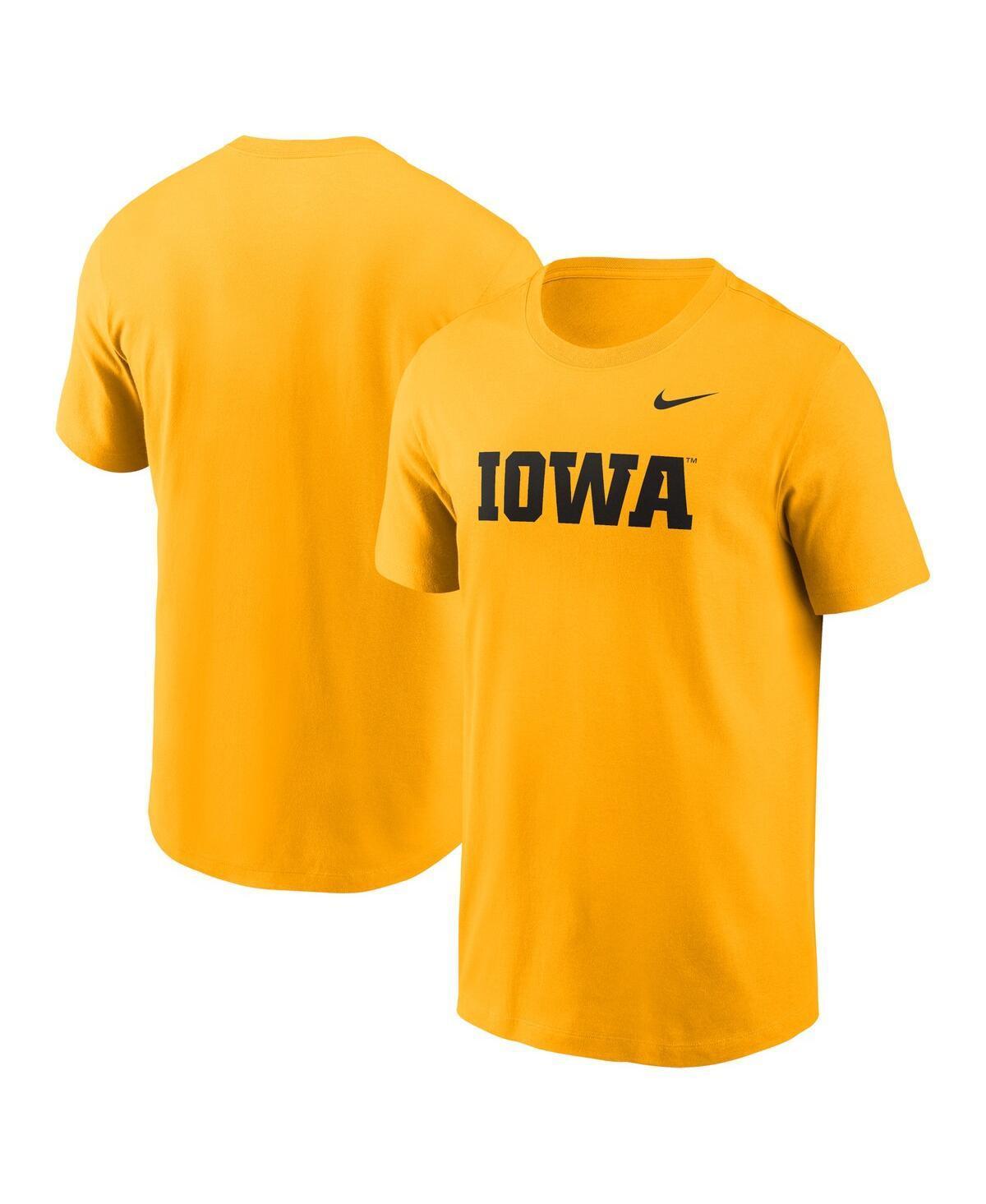 Nike Mens Iowa Hawkeyes Primetime Ever Wordmark T-Shirt Product Image