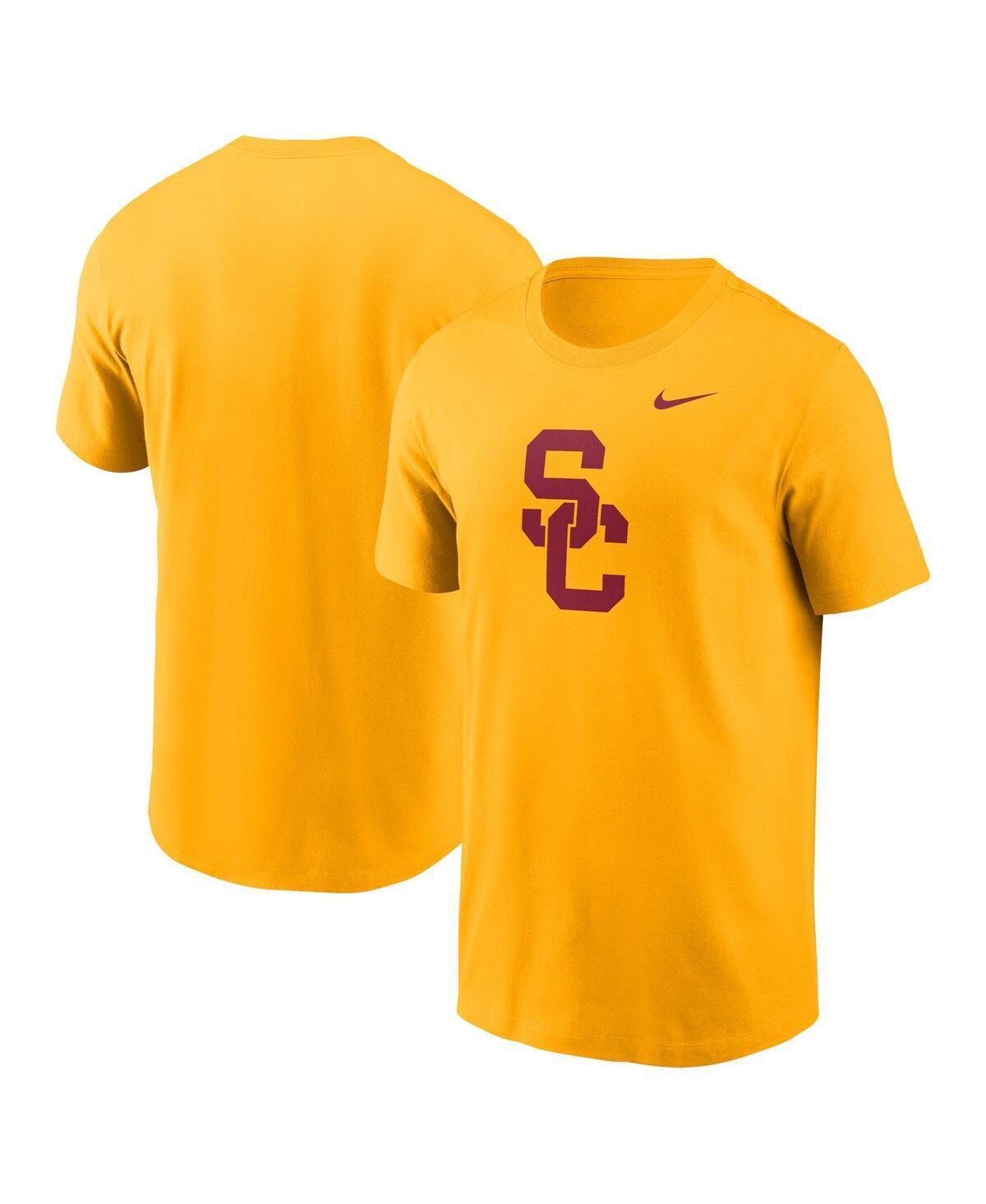 Nike Mens Gold Usc Trojans Primetime Evergreen Logo T-Shirt Product Image