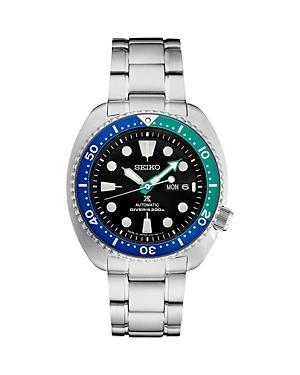 Seiko Mens Automatic Prospex Divers Tropical Lagoon Stainless Steel Bracelet Watch 45mm Product Image