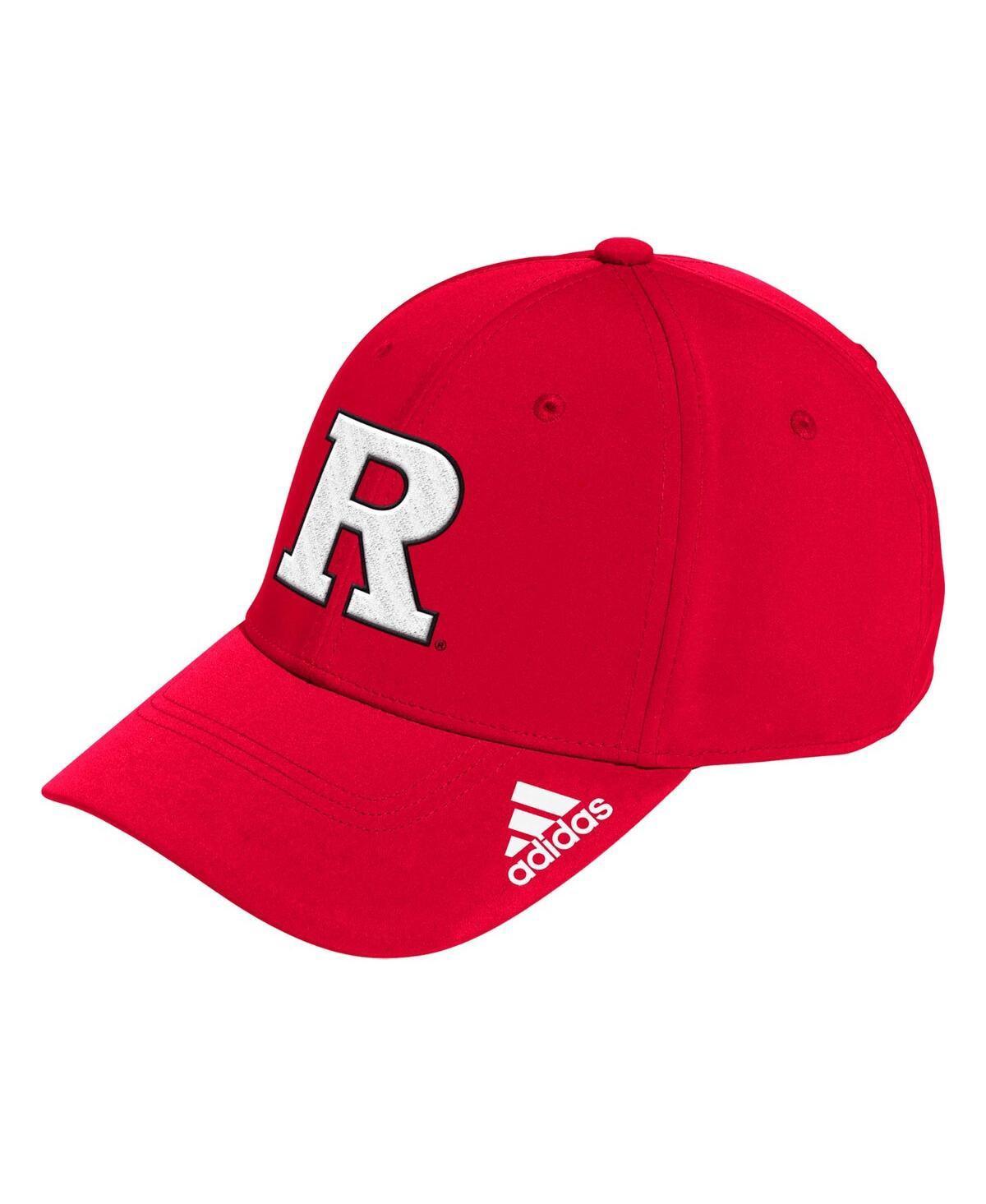 Adidas Mens Scarlet Rutgers Scarlet Knights Locker Room Logo Flex Hat Product Image