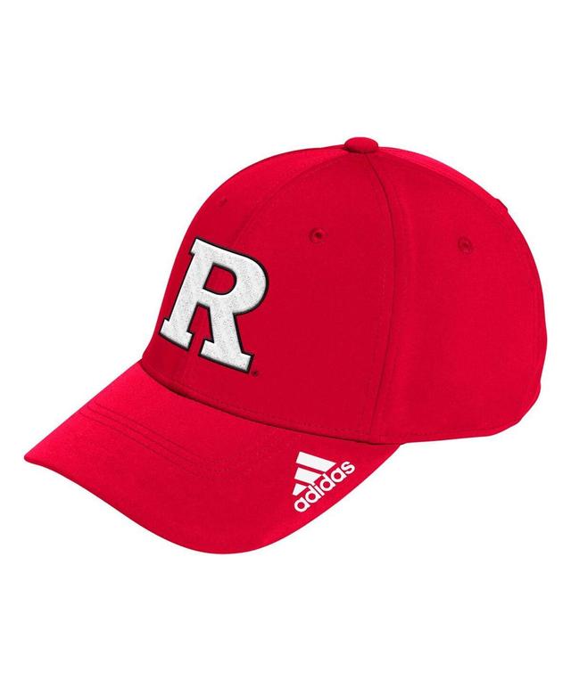 Adidas Mens Scarlet Rutgers Scarlet Knights Locker Room Logo Flex Hat Product Image