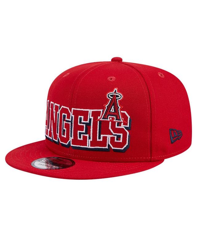 Mens New Era Los Angeles Angels Game Day Bold 9FIFTY Snapback Hat Product Image