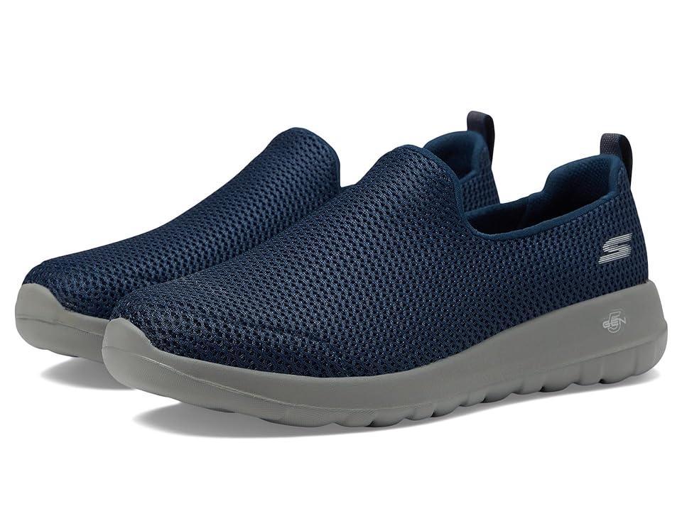 SKECHERS Performance Go Walk Max (Navy/Gray) Men's Slip on Shoes Product Image