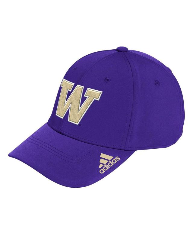 Adidas Mens Purple Washington Huskies Locker Room Logo Flex Hat Product Image