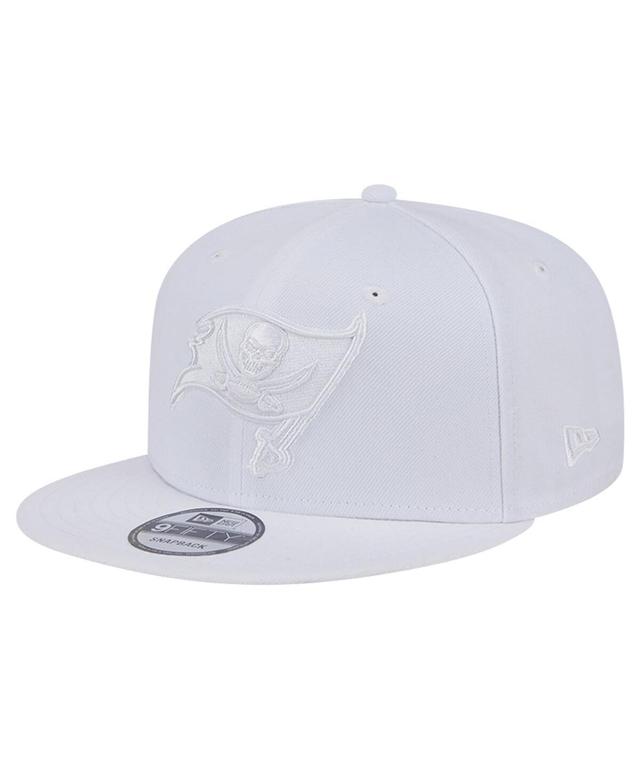 Mens New Era Philadelphia Eagles Main White 9FIFTY Snapback Hat Product Image