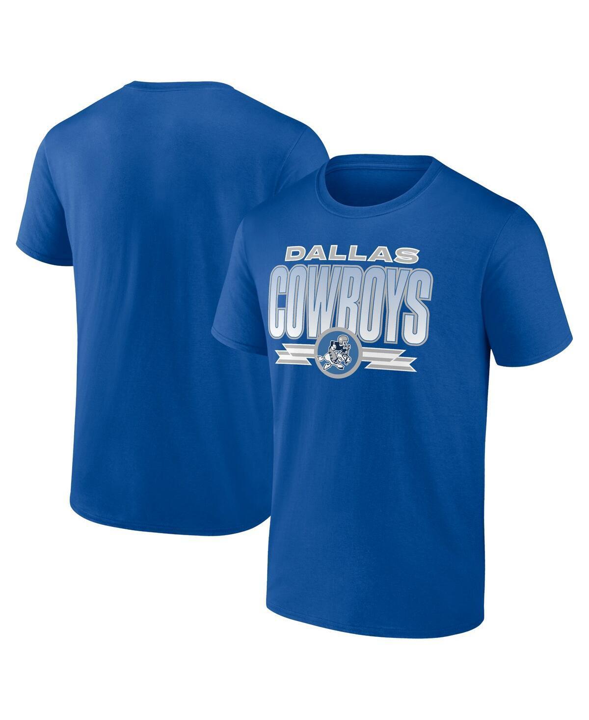 Fanatics Mens Royal Dallas Cowboys Fading Out T-Shirt Product Image