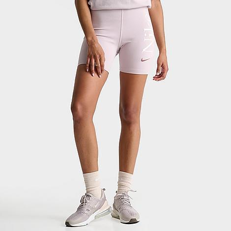 Nike Womens Sportswear Classic High-Waisted 6 Graphic Biker Shorts Product Image