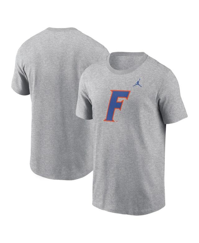 Jordan Mens Heather Gray Florida Gators Primetime Evergreen Alternate Logo T-Shirt Product Image