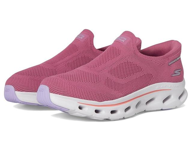 SKECHERS Performance Go Walk Glide Step 2.0 Annette Hands Free Slip-Ins (Mauve/Multi) Women's Walking Shoes Product Image