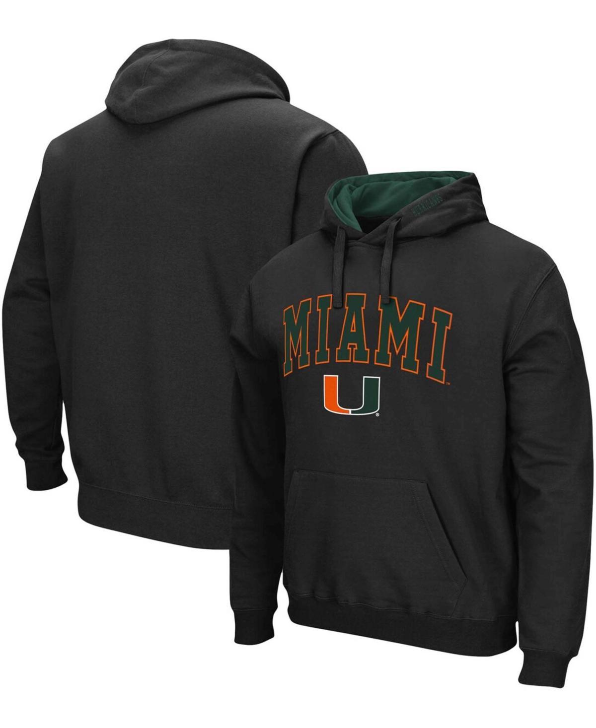 Mens White Miami Hurricanes Arch Logo 3.0 Pullover Hoodie Product Image