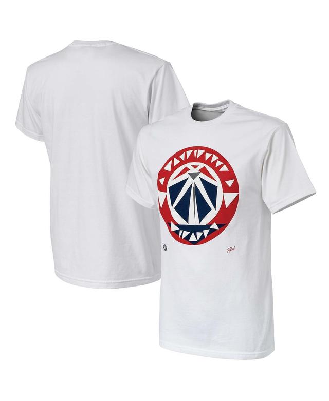 Mens Nba x Naturel White Washington Wizards No Caller Id T-shirt Product Image