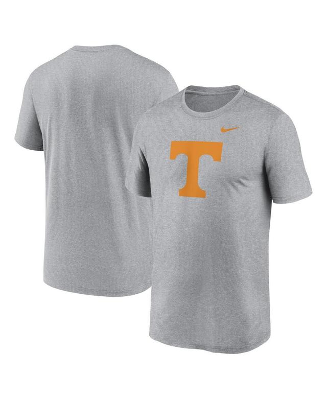 Nike Mens Heather Gray Tennessee Volunteers Primetime Legend Logo T-Shirt Product Image