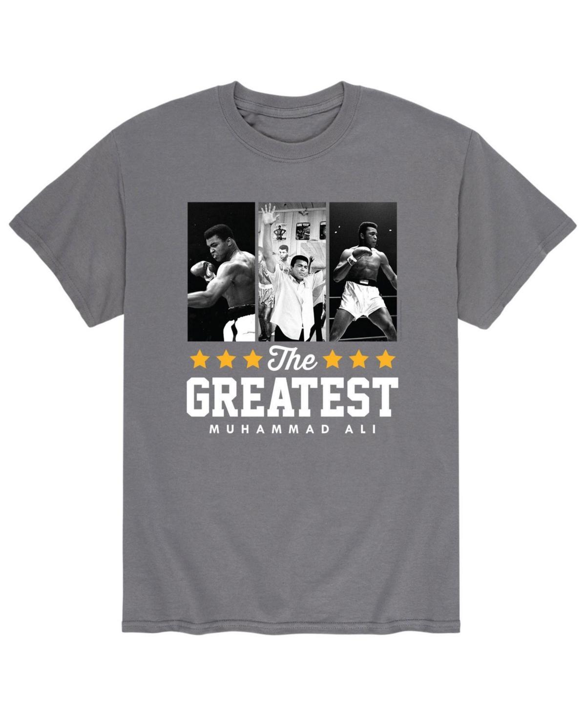 Mens Muhammad Ali The Greatest BW Tee Grey Product Image