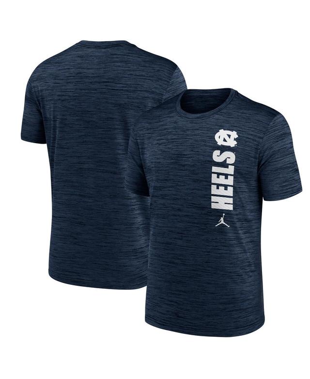 Jordan Mens Navy North Carolina Tar Heels 2024 Sideline Velocity Performance T-Shirt Product Image